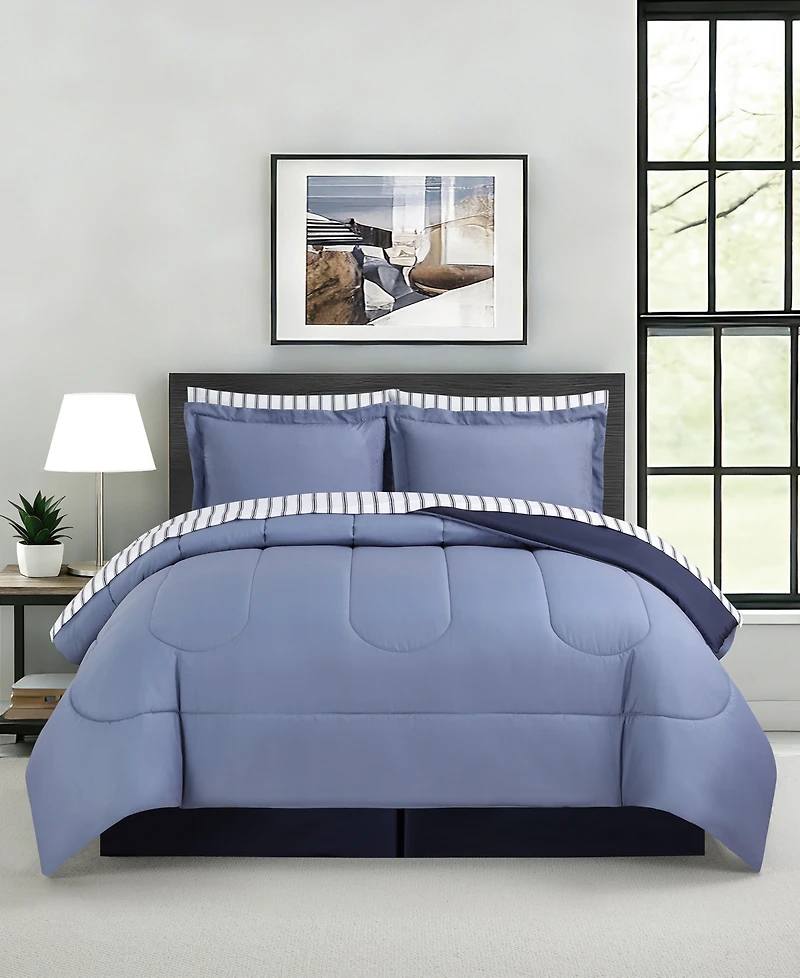Macy's Drew Reversible 8-Pc. Comforter Sets