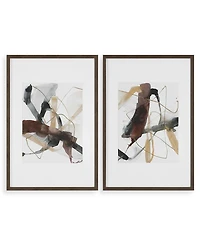 Uttermost Interjection Abstract Prints, Set of 2