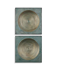 Uttermost Sybil Antique Squares, Set of 2