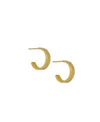 Ottoman Hands Dela Textured Hoop Earings