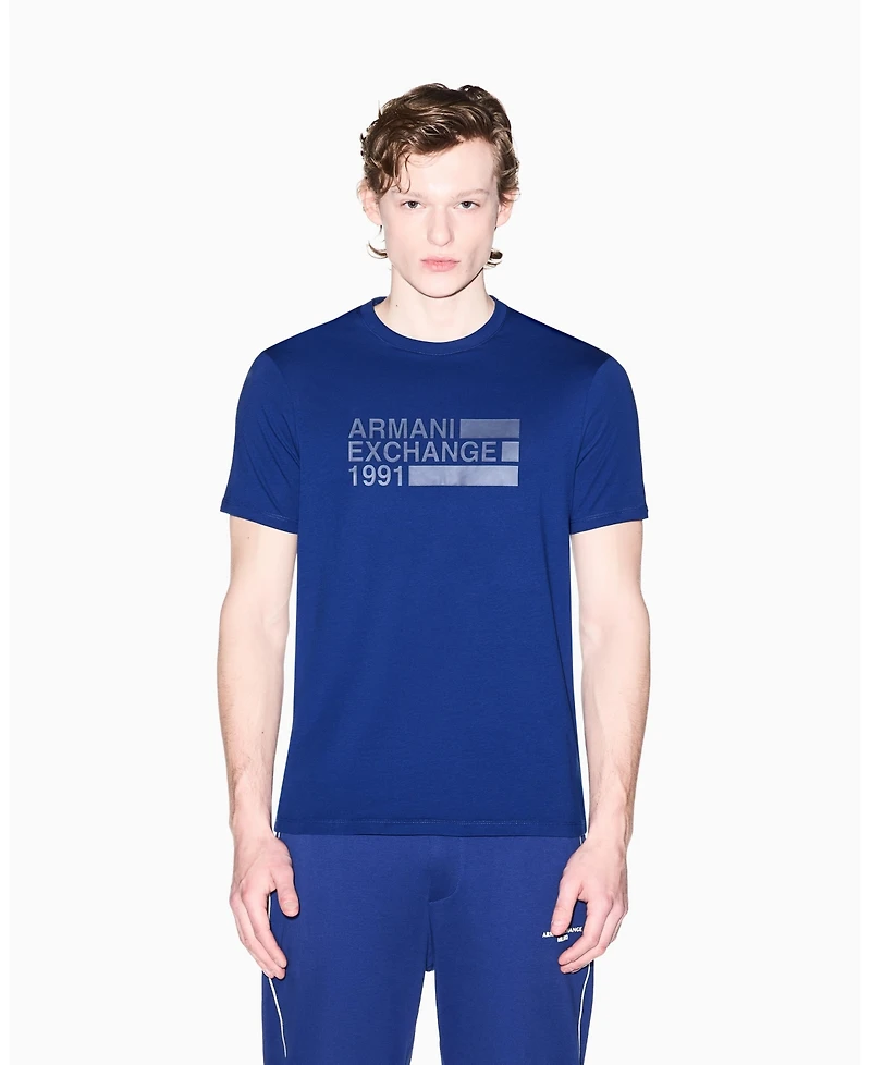 A|X Armani Exchange Men's Short Sleeve Logo T-Shirt