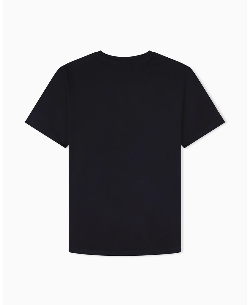 A|X Armani Exchange Men's 91 4 Stripes Stripe Cotton T-Shirt