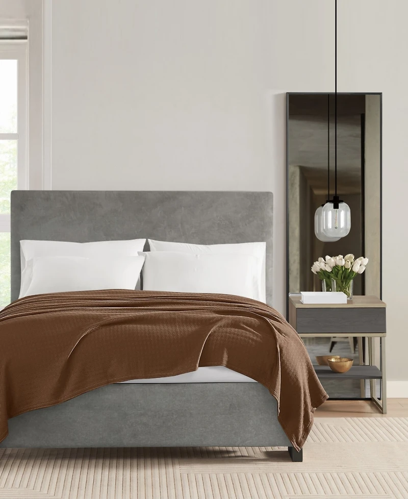 Vince Camuto Classic Cotton Blanket