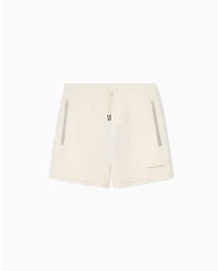 A|X Armani Exchange Men's White Edition Fleece Shorts