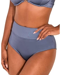 Adore Me Women's Marlena Swimwear High Waisted Bikini Bottom