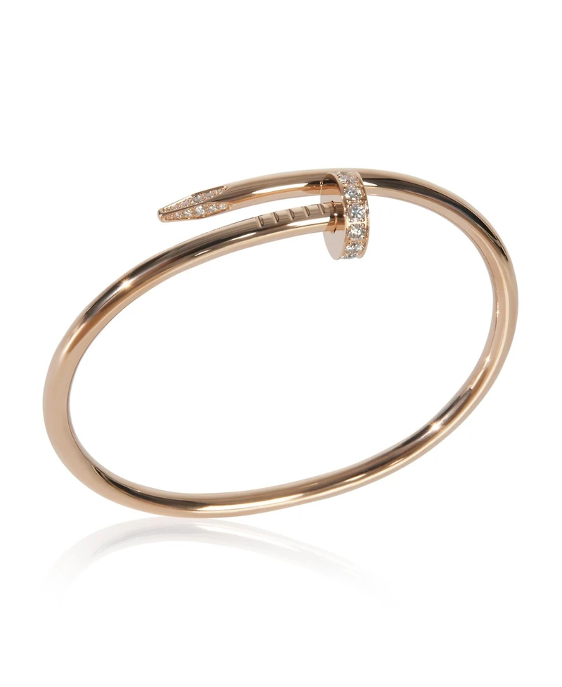 Cartier Rose Gold Diamond Juste Un Clou Bracelet