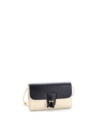 Pre-Owned Celine Tassels Wallet on Strap Leather