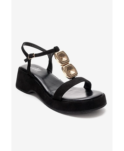 Prologue Shoes Matt Platform Sandal
