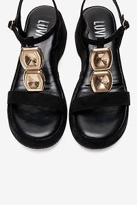 Prologue Shoes Matt Platform Sandal