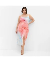 City Chic Women's Mali Print Dress