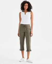 Style & Co Women's Mid-Rise Pull-On Capri Pants, Exclusively at Macy's