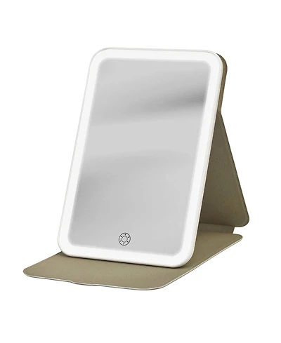 iHome iCV10 Travel Lighted Makeup Mirror with Adjustable Stand