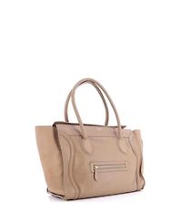 Pre-Owned Celine Shoulder Luggage Bag Leather