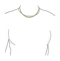 Bling Jewelry Cocktail Cubic Zirconia Bezel Set Cz Graduated Tennis Necklace Collar Silver Gold Plated