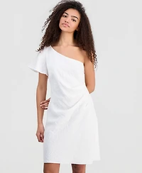 Sam Edelman Women's One-Shoulder Draped Dress