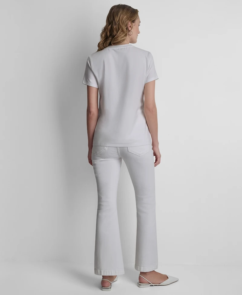 Dkny Women's Short-Sleeve Graphic T-Shirt