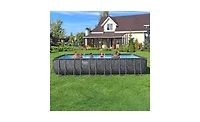 Bestway Apx 365 Rectangular Above Ground Swimming Pool Set