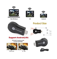 Artudatech 4K Wireless Tv Stick – Screen Mirroring Receiver for Phones, Tablets & Laptops