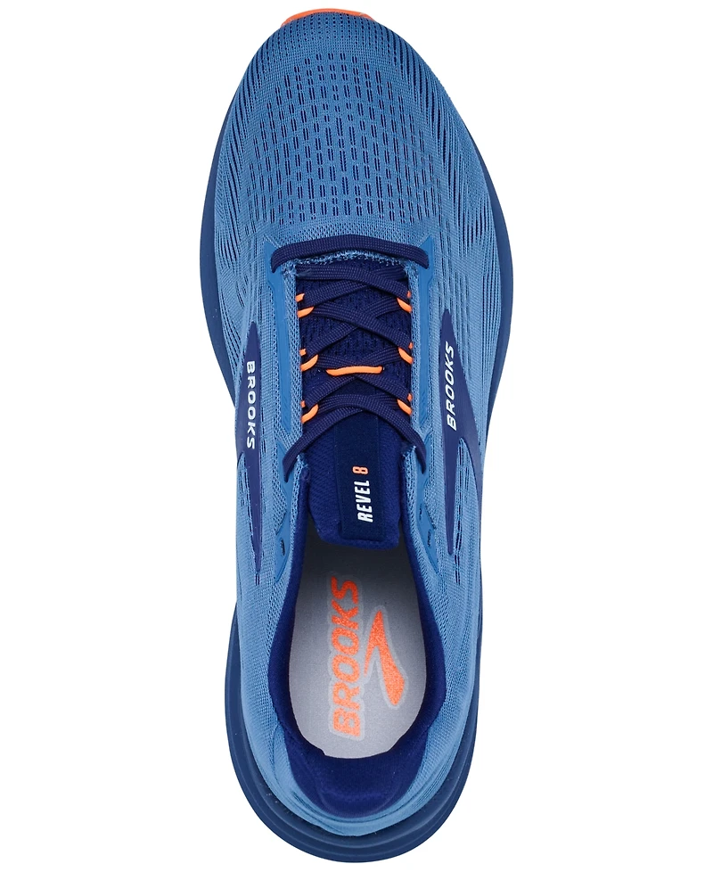 Brooks Men's Revel 8 Running Sneakers from Finish Line