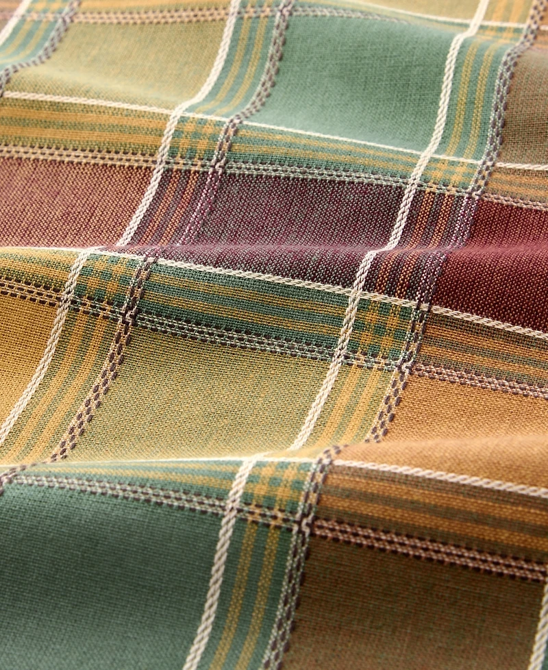 Elrene Autumn Acres Plaid Tablecloth