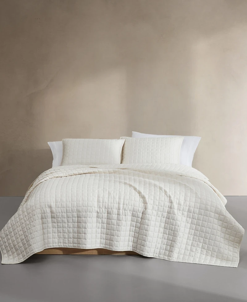 Calvin Klein Signature Solid 3-Pc. Quilt Set