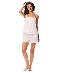 Gap Women's Square Neck Tank Top and Pull-On Shorts, 2-Piece Set