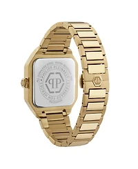 Philipp Plein Women's Plein Edge Ip Yellow Gold Stainless Steel Bracelet Watch, 34mm