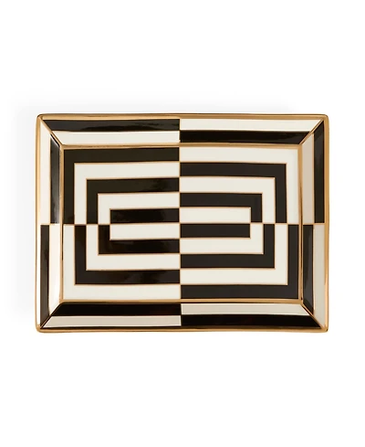 Jonathan Adler Op Art 13.38" Rectangle Serving Tray