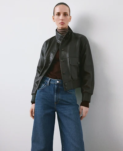 Mango Women's Mid-Rise Balloon Jeans