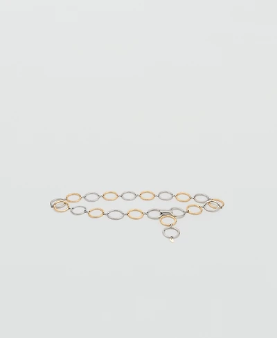 Mango Women's Chain-Link Belt