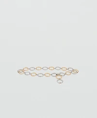 Mango Women's Chain-Link Belt