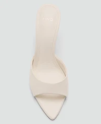Mango Women's Pointed-Heel Sandals