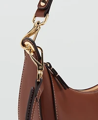 Mango Women's Oval Shoulder Bag