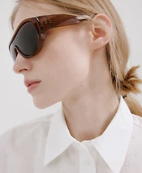 Mango Women's Pocket Cultivated Pearl Shirt