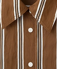 Mango Women's Striped Straight Shirt