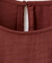 Mango Women's Three-Quarter-Sleeve Blouse