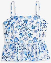 On 34th Women's Cotton Peplum Tie-Back Tank Top, Macy's Exclusive