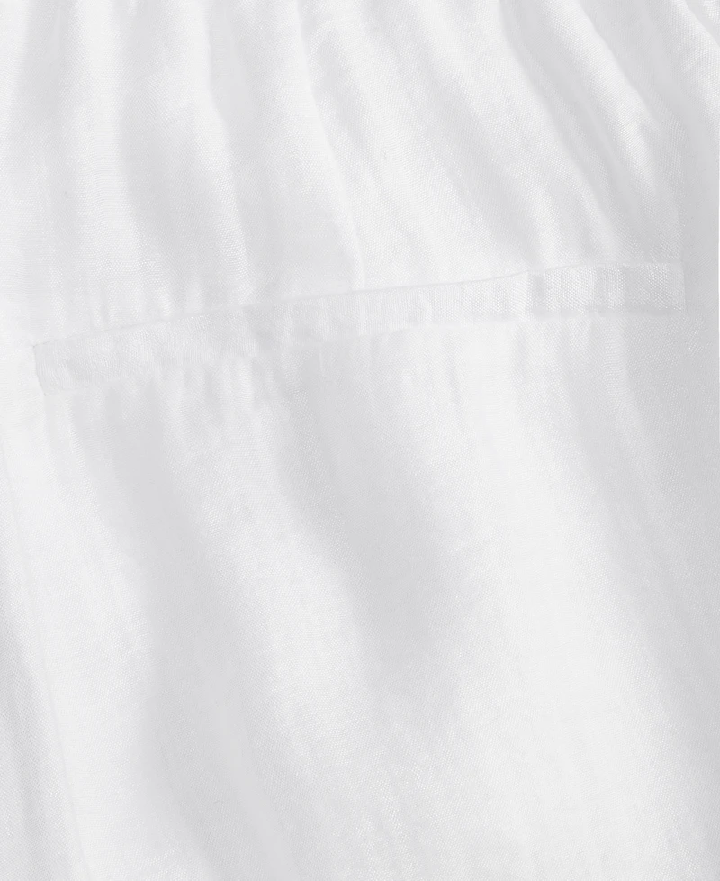 On 34th Women's Pintucked Gauze Wide-Leg Pants, Regular & Short, Macy's Exclusive