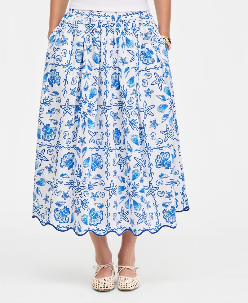 On 34th Women's Serene Shores Midi Skirt, Macy's Exclusive
