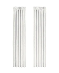 J Queen New York Bianco 4-Pc. Window Panel Set, 50" x 95"