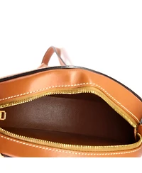 Pre-Owned Celine Mini Triomphe Oval Crossbody Bag Leather