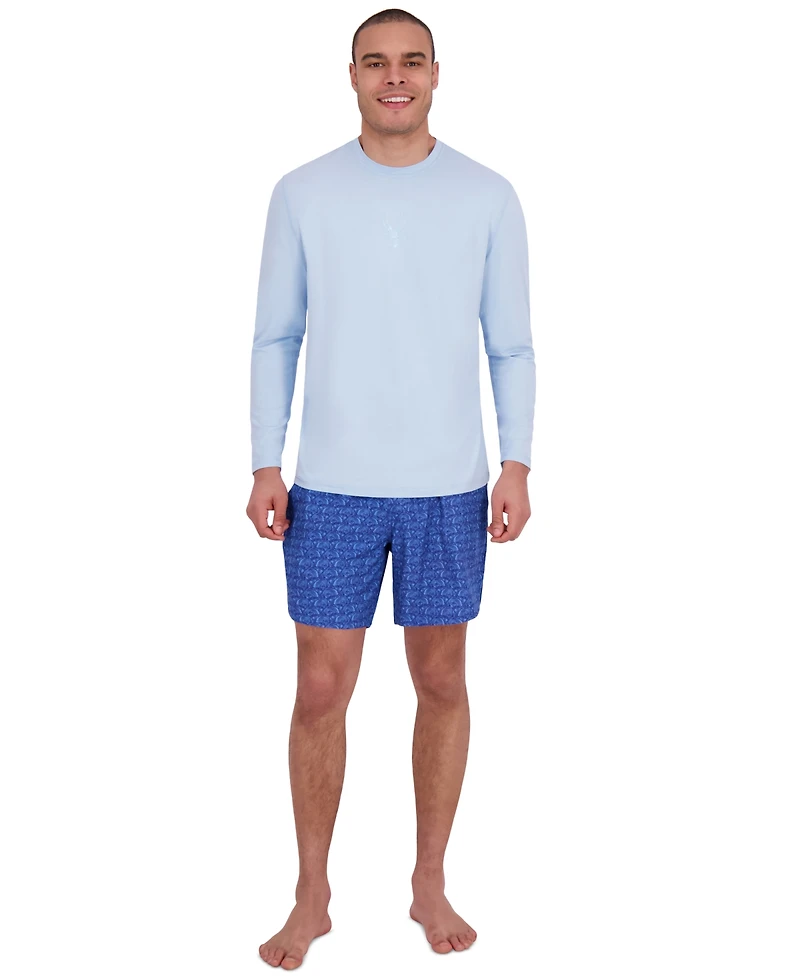 Spyder Men's Core Long-Sleeve Crewneck Upf 50+ Rashguard