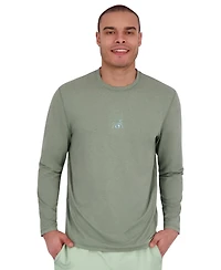 Spyder Men's Core Long-Sleeve Crewneck Upf 50+ Rashguard