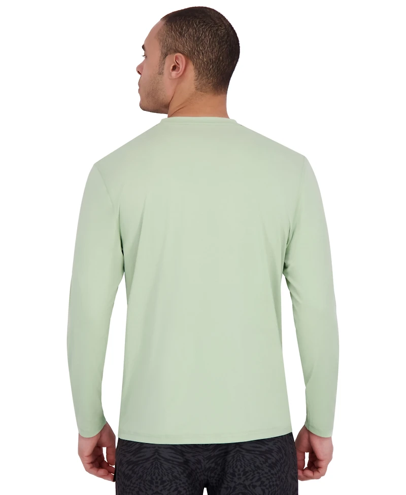 Spyder Men's Long-Sleeve Crewneck Rashguard