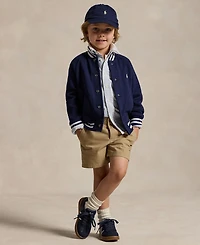 Polo Ralph Lauren Toddler and Little Boys Fleece Baseball Jacket
