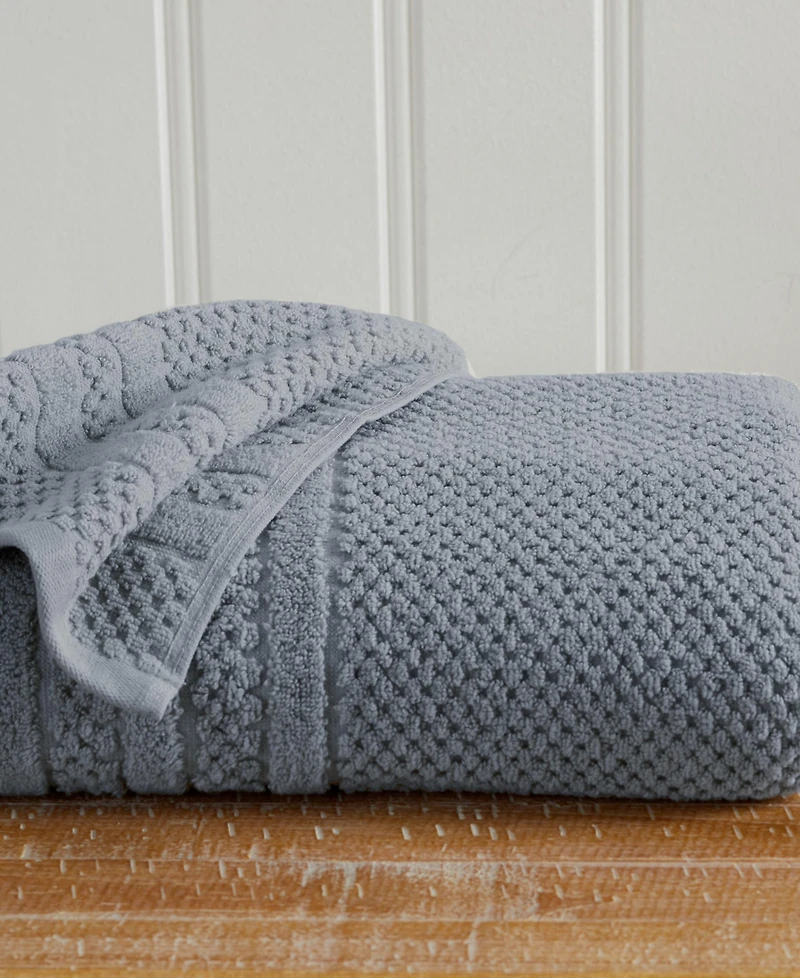 Linery & Co 100% Cotton Textured 8pc Towel Set.