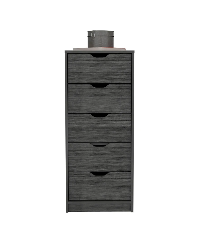 flynama Modern 4 Drawer Dresser Particleboard Cabinet Waterproof for Bedroom Entryway Bathroom