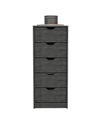 flynama Modern 4 Drawer Dresser Particleboard Cabinet Waterproof for Bedroom Entryway Bathroom