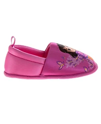 Nickelodeon Toddler Dora the Explorer Slippers Plush, Warm, and Soft House Shoes