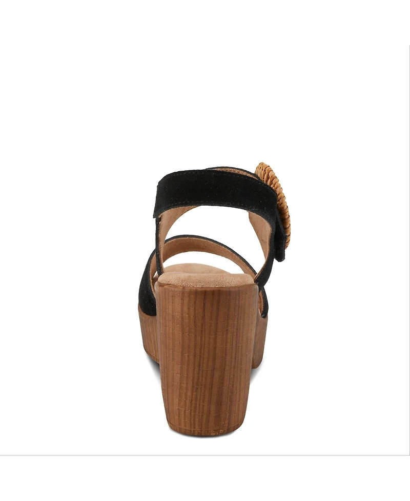 Spring Step Gamona Women's Ankle Strap with Buckle Closure